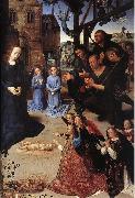 GOES, Hugo van der The Adoration of the Shepherds oil painting reproduction
